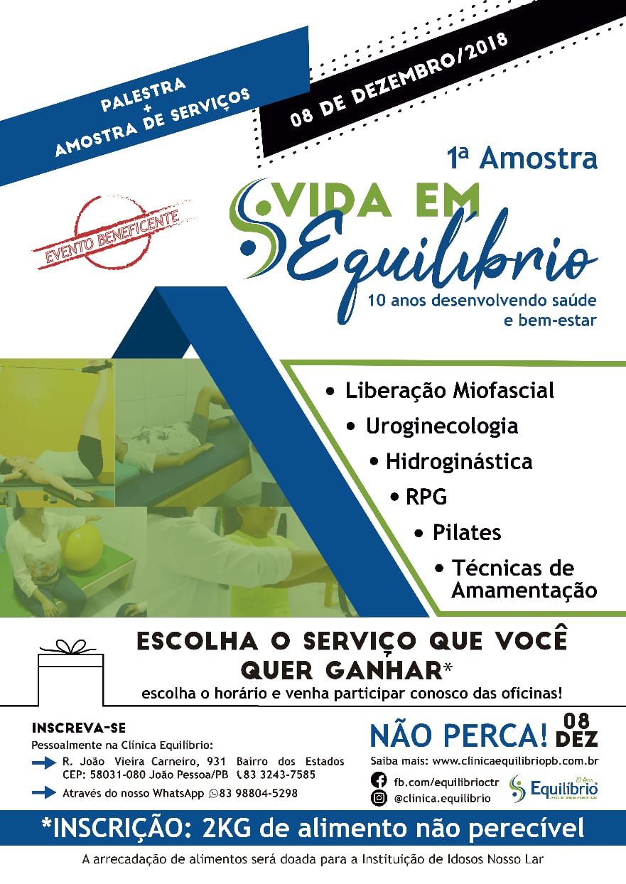 1ª Amostra Vida em Equilíbrio
